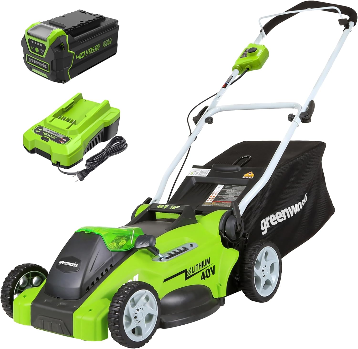 Greenworks 40V 16in Push Lawn Mower