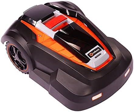 Robot Lawn Mower, Mows Up to 1/4 Acre, Updated 2026 Programming, Adjustable Cutting Height, Self Installation Kit Included, 50% Slope, Low Noise (65dBA) and Rain Sensor