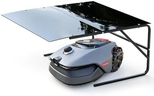 Rainproof robot mower garage shelter