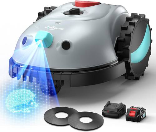 YARDCARE V100 Automatic Robot Lawn Mower HD Vision for Lawn Max 1600 sq ft